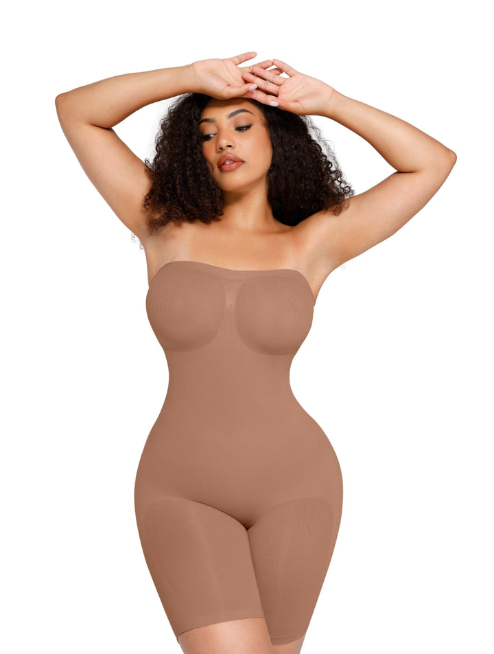 Corrigerende shapewear-body zonder bandjes