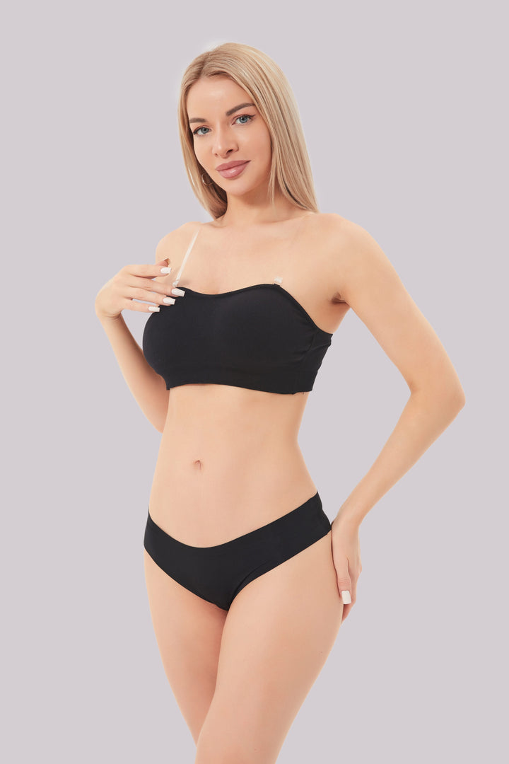 Dry Atelier Celeste - Strapless Bandeau BH