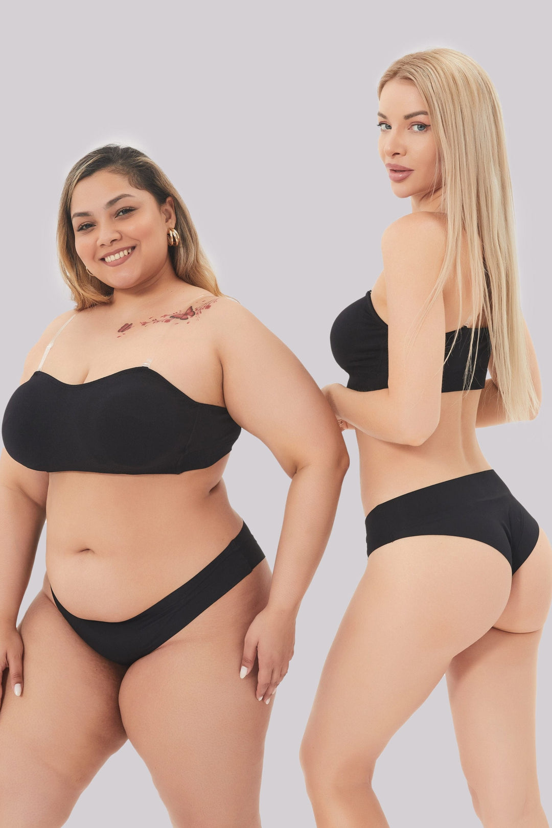 Dry Atelier Celeste - Strapless Bandeau BH