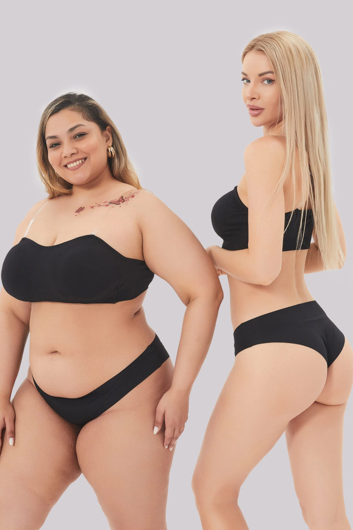 Dry Atelier Celeste - Strapless Bandeau BH