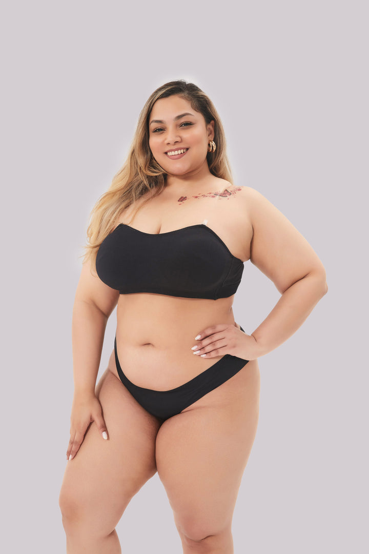 Dry Atelier Celeste - Strapless Bandeau BH