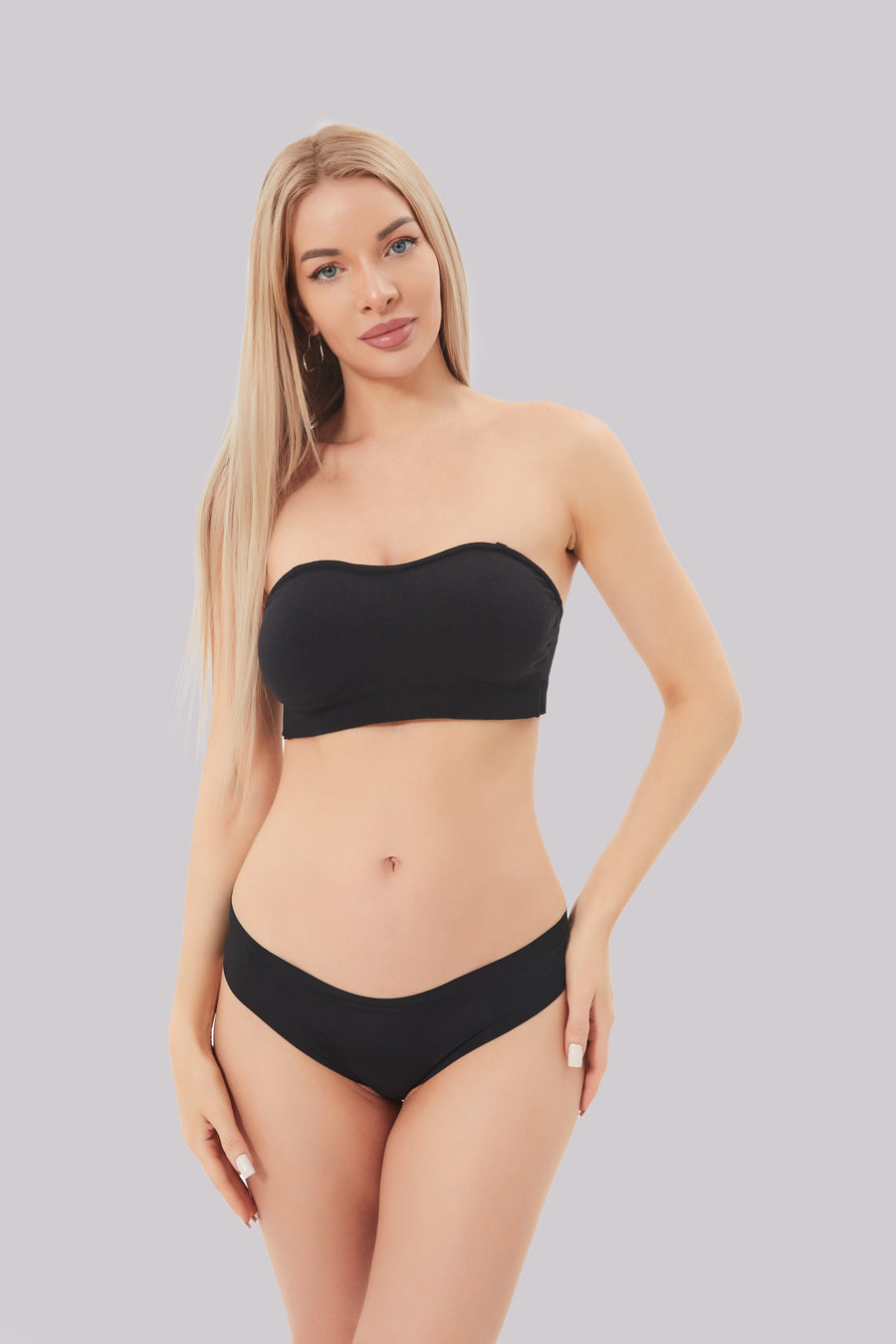 Dry Atelier Celeste - Strapless Bandeau BH
