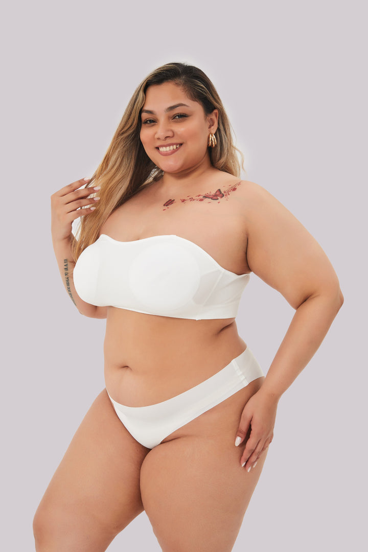 Dry Atelier Celeste - Strapless Bandeau BH